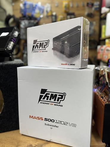 фреза для мотоблока: Комплект автозвука AMP MASS Состав: - Сабвуфер AMP MASS 500 12D2 V2 — 4
