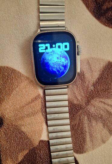 Smart saatlar: İşlənmiş, Smart saat, Apple, Аnti-lost, rəng - Boz