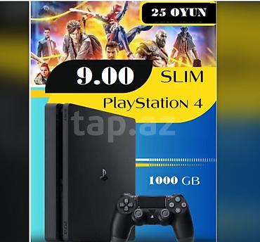 playstation 9: PlayStation 4 Slim – 1000 GB - Sistem versiyası: 9.00 - Yaddaş — 1