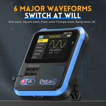 Elektro materijal: FNIRSI DSO-TC3 Osciloskop + Generator Signala + ESR Tester (Novo u — 5