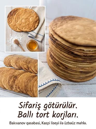 bal mumu: Şaftalı şirniyyatı və ballı tort korjları - Şaftalı görkəmli ev — 2