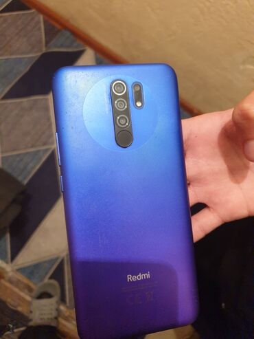 редим 10 с: Redmi, Redmi 9, Б/у, 64 ГБ, цвет - Синий, 2 SIM