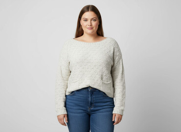 Swetry: Imię, Sweter damski, rozmiar 4XL