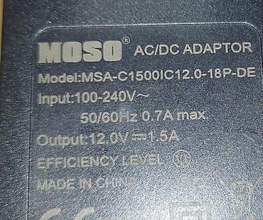 блок питания 12v: Блок питания для видео регистратора Moso MSA-C1500IC12.0-18P-DE 12V — 2
