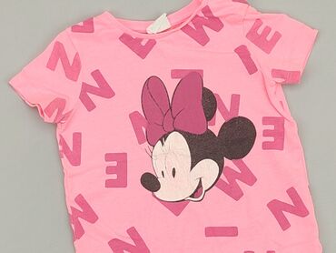 hm bluzki basic: Koszulka, Disney, 9-12 m, stan - Zadowalający