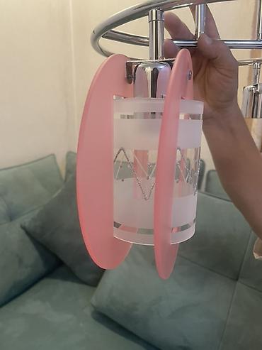 tavan ucun ventilyator: Çılçıraq, 4 lampa, Metal — 1