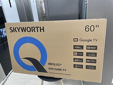 -SKYWORTH 60" Google TV — 4K QLED+ - Диагональ 60 дюймов - 4K QLED+ lalafo.kg да -SKYWORTH 60" Google TV — 4K QLED+ - Диагональ 60 дюймов - 4K QLED+