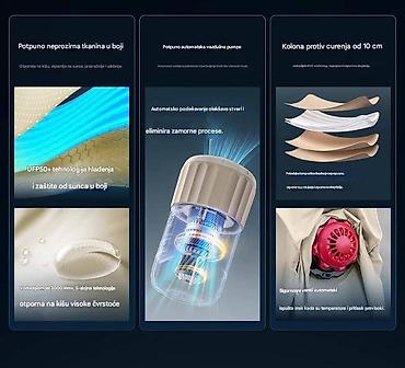 Oprema za kampovanje: Yunzhu automatski šator na naduvavanje – porodični kamping šator sa — 6