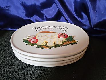 Kuhinjski setovi: Tanjiri za sireve iz 70,80ih.godina. Tanjiri nemacki za — 8