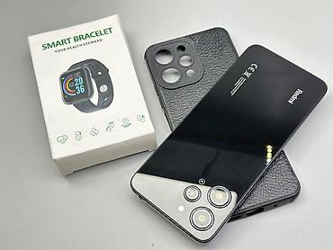 Redmi, Redmi 12 5G, Б/у, 256 ГБ, цвет - Черный, 2 SIM