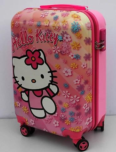 Putni koferi i torbe: Hello Kitty set kofera – 2 kom - Dizajn: Roze, sa Hello Kitty motivom — 8