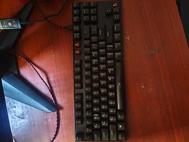 Клавиатура, HyperX, Механическая, Проводное подключение, Размер: 80%