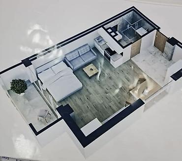 Продажа квартир: 1 комната, 25 м², Элитка, 2 этаж, ПСО (под самоотделку) — 3