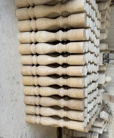 Фасадные плиты Сары-Таш (Травертин): Сары таш сары таш сары ташТравертин Балясины перила тумбы гранит — 5