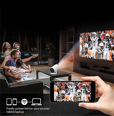 hy300 projector: İşlənmiş Portativ Proyektor Android, Pulsuz çatdırılma — 4
