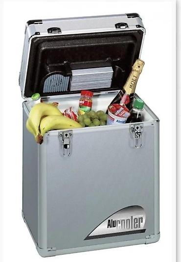 Oprema za kampovanje: Aluminijumski prenosivi frižider/kuler “AluCooler” - Robusno — 1