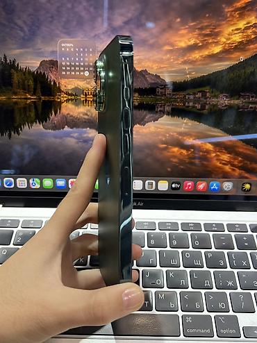 айфон 13 про купить в бишкеке: IPhone 13 Pro Max, Б/у, 512 ГБ, Зеленый, Защитное стекло, Чехол, 100 % — 3
