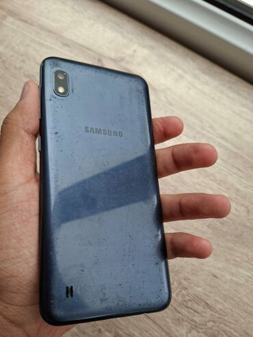 Rover: Samsung Galaxy A10, 32 GB, rəng - Mavi, İki sim kartlı, Face ID