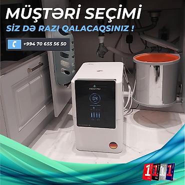 aquabir: Cihaz ən son texnologiyalı Smart modeldir. * NFS, İSO sertifikatlı — 9