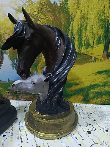 at figurları: Fiqur, Keramika, rəng - Qəhvəyi — 7
