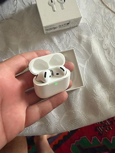 Qulaqcıqlar: Yeni Simsiz (Bluetooth) Qulaqcıqlar, Apple, rəng - Ağ — 3
