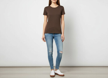 t shirty oversize vintage: H&M L.O.G.G., T-shirt damski, rozmiar M