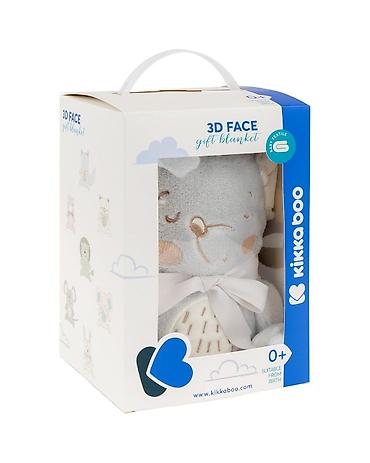 karneri: KikkaBoo Baby ćebence sa 3D vezom 75x100 Joyful Mice (Šifra: KKB5) - — 1
