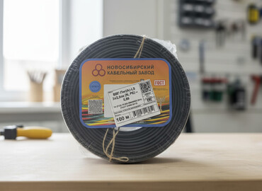 3 на 2.5 кабель: ВВГ кабели, 2,5 мм, Монолиттик, Өзөктөрдүн саны: 3