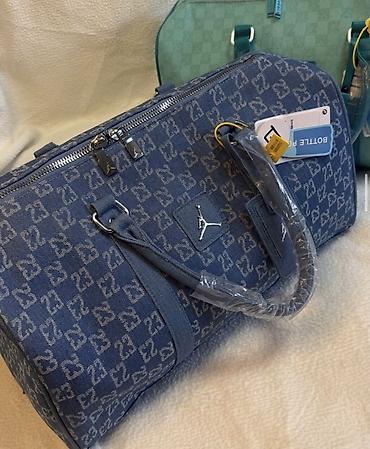 kipling monkey: Дорожная сумка, Материал: Джинс, Унисекс, Новый — 2