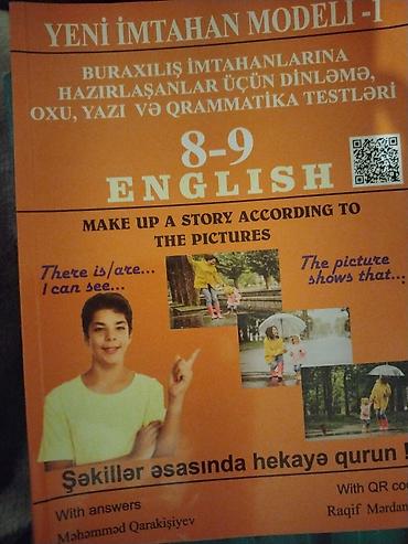 Testlər: Məhsul: “Yeni İmtahan Modeli – I” İngilis dili vəsaiti (8–9) Təsvir — 1