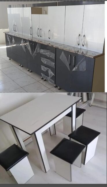 laminant: Metbex mebeli satilir tezedi islenmeyib. Uzerinde moyka ve yaxud masa