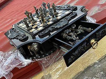 Şahmatlar: Şahmat Sahmat Çeşid çoxdu.çatdırılma 1_2 saata edilir. Qoz ağacındandı — 11