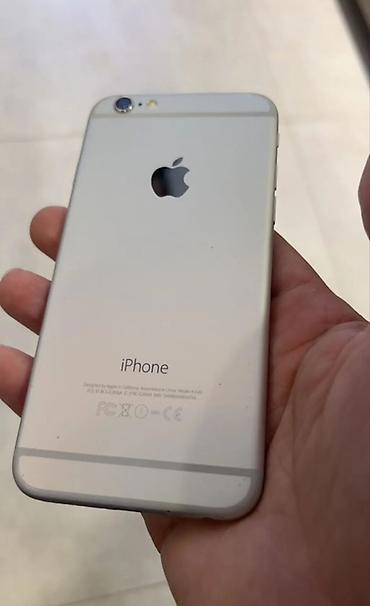 ayfon 6 es: IPhone 6, Gümüşü, Barmaq izi — 1