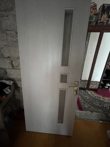 şef qapilar: Для спальни Б/у Межкомнатная дверь 90х205 см С плинтусом, Без гарантии, Платная установка, Самовывоз