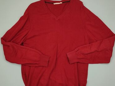 czerwone spódniczka w białe grochy: Sweter, M, stan - Dobry
