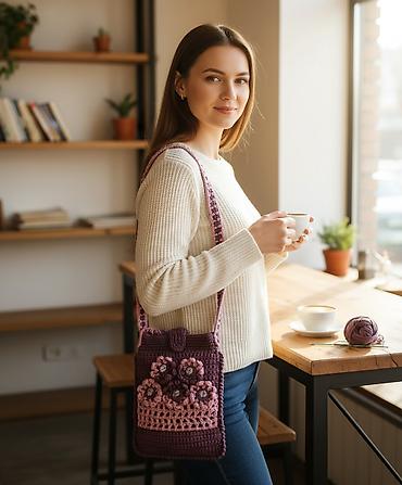 Другие товары для детей: Ищите подарок? Подарите вязаную сумочку девочке., Можно под — 1