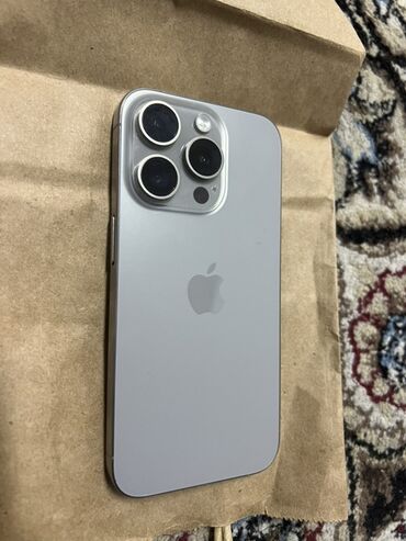 купить нерабочий телефон: IPhone 15 Pro, 128 ГБ, Natural Titanium