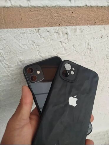 iphone 11 бу купить: IPhone 11, Колдонулган, 64 ГБ, Кара, Каптама, 79 %