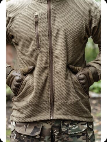 Толстовки: Доставка по городу Бишкек бесплатная 🚀🚀🚀 Тёплая флисовая кофта — 36