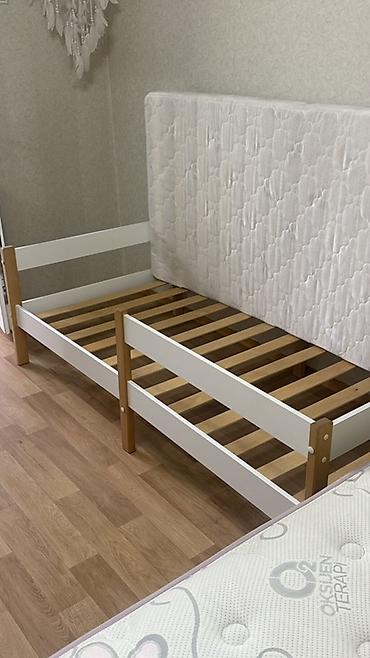 Детский мир: Продаю детскую кроватку 90×180 см вместе с матрасом. Кроватка — 2