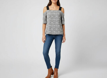 ubrania w stylu retro: River Island, Жіноча блуза, розмір L