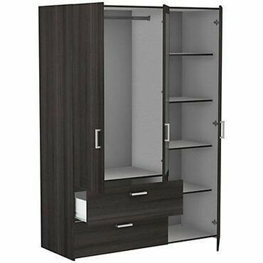 Sifarişlə dolablar: Düz dolab, Yataq otağı üçün, Paltar üçün, Açılan, Korpuslu, 3 qapılı — 8