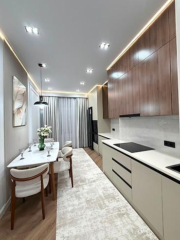 2025: 2 комнаты, 70 м², Асанбай мкр Элитка, 8 этаж, Дизайнерский ремонт — 3