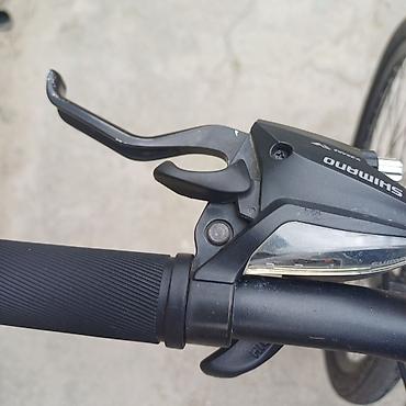 Şəhər velosipedləri: ZIGZAG şəhər/trek velosipedi - Rəng: ağ-qara (ZIGZAG loqosu) - — 8