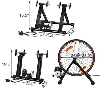 velosiped şəkli: Velosiped üçün evdə məşq trenaşoru (trainer stand) - Yol və dağ — 1