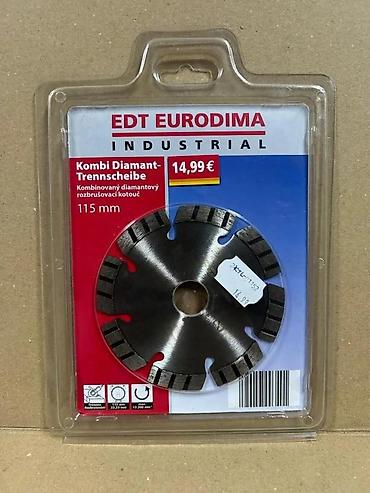 slikar tapi: EDT Eurodima Industrial – Kombinovani dijamantski rezni disk 115 mm - — 2
