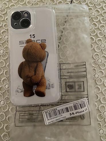 electronics iphone: Məhsul: iPhone 15 və iPhone 15 Pro üçün dekorativ telefon qabları (4 — 4
