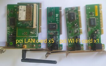 аккумуляторы для ноутбуков cnp: Pci LAN card - 5 шт pci WiFi card - 1 шт pci sata/ide card - 1 шт pci