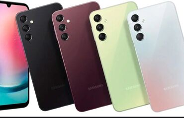 Samsung: Samsung Galaxy A24 4G, 128 GB, rəng - Qırmızı, Zəmanət, Kredit, Sensor