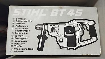 direl satilir: Benzinlə işləyən Drel - STIHL BT 45 aparatı satılır. Qiyməti 1200 AZN — 6